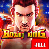 Boxing King slot tile with red gloves and championship belt