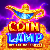 Coin Lamp slot tile with a glowing magic lamp