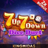 Dice Duet tile showing two rolling dice