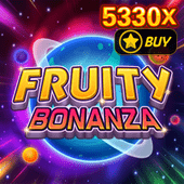 Fruity Bonanza slot tile with fruit symbols