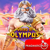 Gates of Olympus slot tile with Greek temple theme