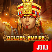 Golden Empire slot tile with ancient palace theme