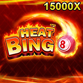 Heat Bingo game tile with numbered bingo balls