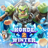 Horde 2 Winter slot tile with snowy battle theme
