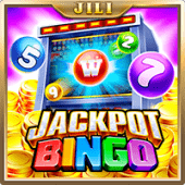 Jackpot Bingo game icon with bingo numbers