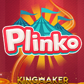Plinko tile with a pegboard and falling ball