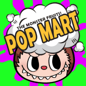 Popmart slot tile with collectible toy figures